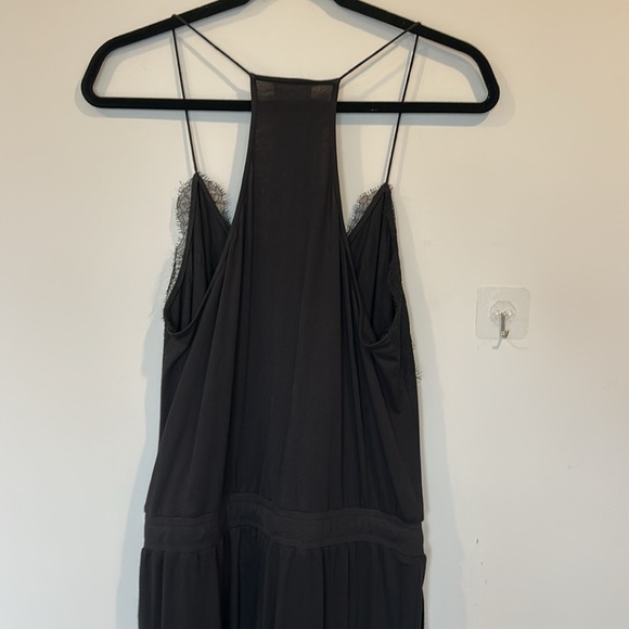 Cami NYC Estella Racerback Black Lace Trim Jumpsuit - Picture 9 of 15